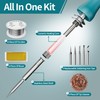 Soldering Iron Kit with Digital Display, 60 Watt Soldering Station,