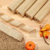 Chunyin 5 Rolls Natural Burlap Mesh Ribbon for Wreaths 10