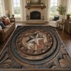Texas Small Rug 2x3 Entryway, Front Door, Washable