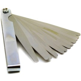 Garden Mile 13 Blade Stainless Steel Mm Feeler Gauge Hand Tool DIY Testing Equipment Automotive Clearance Checking Tool Car Vehicle