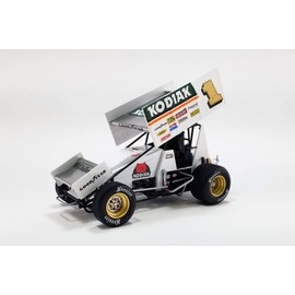 Winged Sprint Car, 1 Sammy Swindell - Acme A1809524-1/18 Scale Diecast Model Toy Car