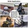 2 Pack Motorcycle Cargo Net, Heavy Duty Bungee Net for