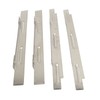 4PCS Stainless Steel Wind Guard for 36in Griddle Stable Combustion