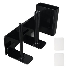 3-in-1 Cup Organizer for Ninja Slushie Machine Cup and Lid Holder Accessories Black