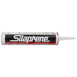 Silaprene - North America's Premiere Silicone-Free Adhesive and Sealant - One-Part and Fast-Drying Waterproof Industrial Sealer for Vehicle Assembly and Repair - 300ML - 3 Pack - White Color