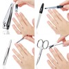 marQus Manicure Set 4-Piece Travel Set with File from Solingen
