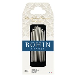 Bohin Sharps Hand Needles, Size 3/9, 20 Per Package