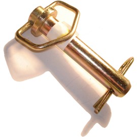 Hard-to-Find Fastener 014973159603 Swivel Hitch Pin, 1 x 4-1/4-Inch, Yellow Tint