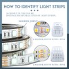 Innfeeltech 20 Pcs Strip Connector or 10MM 4 Pin LED