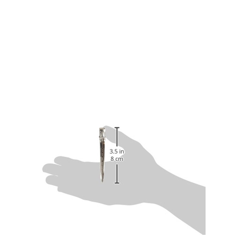 Soft 'N Style Duck Bill Clips Steel, 12 Bag