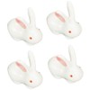 te-buruuxeai-suto Chopstick Rest Cute Rabbit Pink Ears Rabbit 4 Two