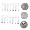 Healvian 60pcs White Injection Tools for Private Area Boosters Practical