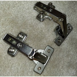 SALICE 2 - Salice 200 Series Press-In Bifold Pie Corner Cabinet Door Hinge & Base Plate