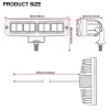 Unbranded 6inch LED Work Light Bar Spot Flood Pods Offroad