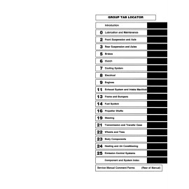 1993 Dodge D/W 150-350 Truck, Ramcharger Shop Manual