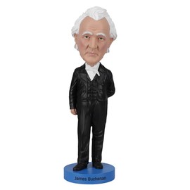 Royal Bobbles James Buchanan 15th President of the United States Collectible Bobblehead Statue