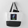 CafePress Peace Love Tuba Canvas Tote Top Zipper Closure
