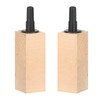 2Pcs/Set Natural Wooden Air Bubble Stone Diffuser for Aquarium Fish