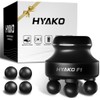 HYAKO F1 4-Heads Handheld Electric Deep Tissue Body Massager –