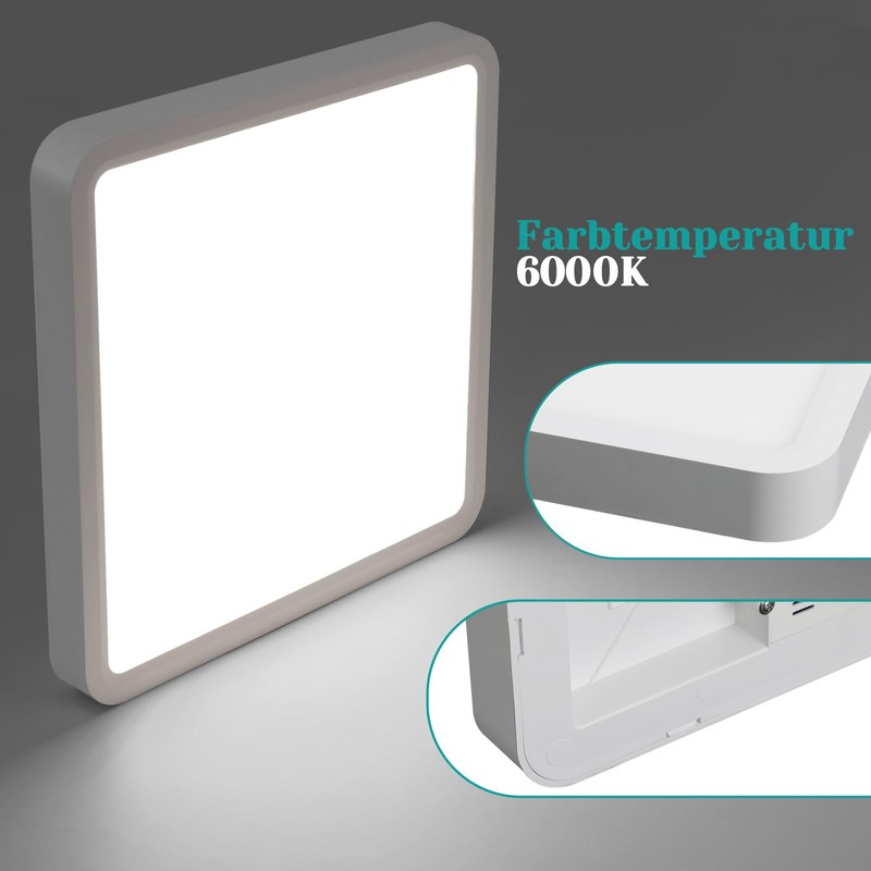 muyuua Ceiling Light Flat Ceiling Light LED - 23 cm