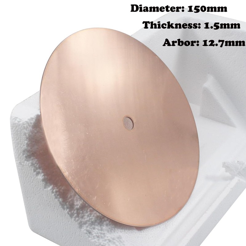 Luo ke 6" x 1/2'' Arbor Copper Disc Master Base