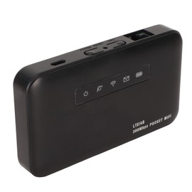 4G Router, 300Mbps Connection, Micro SIM Card Slot, Supports up to 32 Users, Portable and Secure - for Office Travel Home