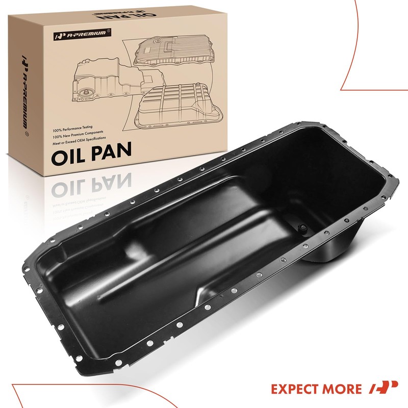 A-Premium Engine Oil Pan Compatible with Ram 2500 2013-2018, 3500