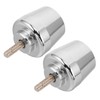 1 Pair Motorcycle Handlebar Weights - M6 Bar End Plugs