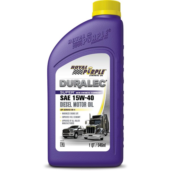 Royal Purple 01154 API-Licensed SAE 15W-40 High Performance Synthetic Motor