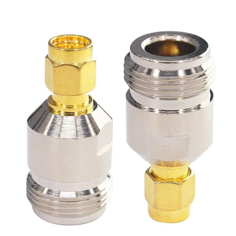 BOOBRIE SMAP to NJ (Male) Coaxial Converter Connector, Low Loss
