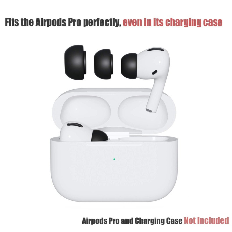 Acediar Replacement Ear Tips Compatible with AirPods Pro1,2 [3 Pairs],