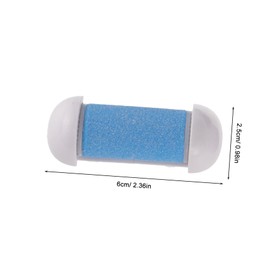 OATIPHO Foot Foot File Roller Heads 12 Pack Callus Remover for Feet Pedicure Tool Refill Rollers