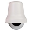 SUNDI Doorbell Front Door Bell Classic Plastic Metal White 24