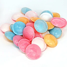 Gerrit's Satellite Wafers, Original with Candy Beads, 1.23-Ounce-Bags (Pack of 12)