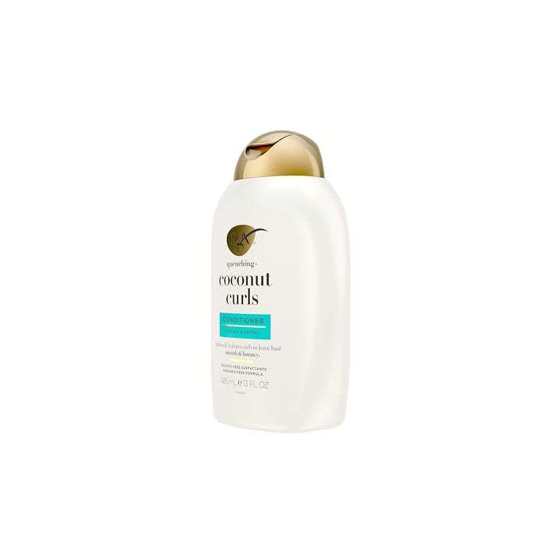 OGX, Acondicionador de Coco para Rizos, 385 ml