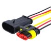 Male and Female Waterproof Connector Set for AMP Superseal 1.5mm