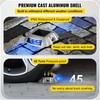 VEVOR Driveway Lights 16-Pack, Solar Driveway Lights with Switch Button,