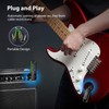 LEKATO Wireless Guitar System UHF Wireless Guitar Transmitter Receiver Rechargeable