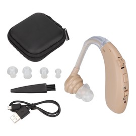 Hearing Aids Noise Reduction Volume Control BTE Hearing Amplifier for Elderly and Hearing LossSkin Color