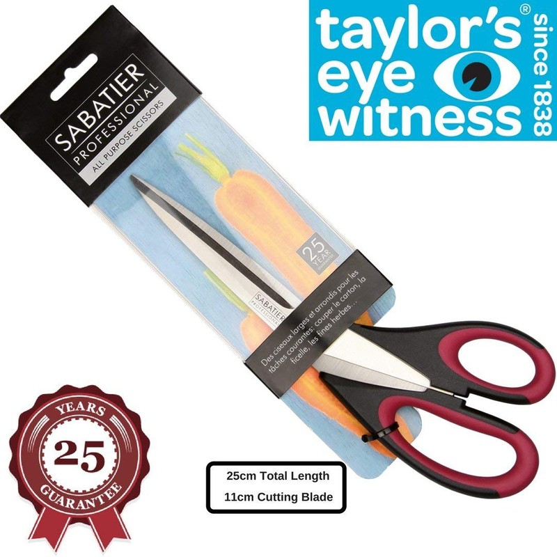 Heavy Duty All Purpose Scissor - Sabatier Professional 25cm/10”. Soft