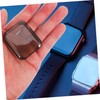 jojofuny Watch TPU Case 2 Pieces Full Coverage Anti-Fingerprint Easy