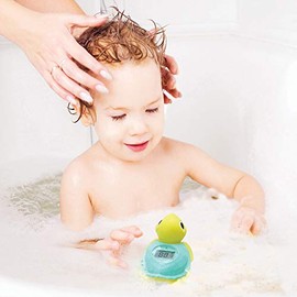 Dreambaby Termómetro de Tortuga, Digital, Ideal para el Baño y Habitación del bebé, Termómetro y Juguete 2en1, Seguro y Preciso