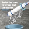 NEWE Self Wringing Twist Mop for Floor Cleaning, Upgraded 18-inch