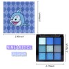 AMY'S DIARY Matte Shimmer Light Deep Blue Eye Shadow Palette