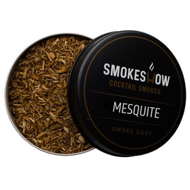 Wood Chips for Cocktail Smoker 4 oz tin. Add Flavors to Your Smoked Drinks (Mesquite)