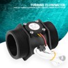 DN50 G2 Turbine Flow Meter Water Flow Hall Sensor Switch