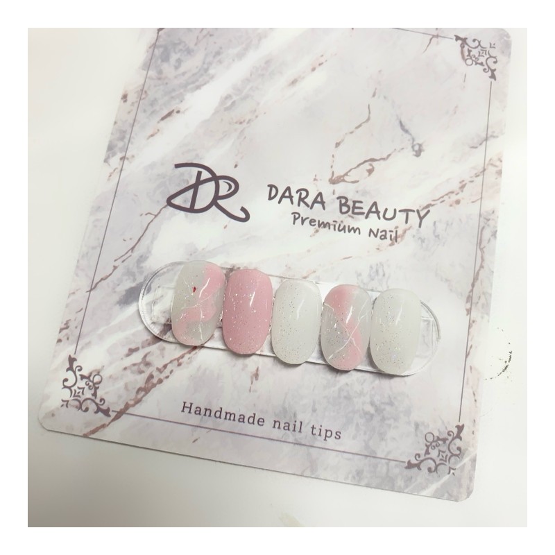 Dara Beauty March Art of the MonthSpring Marble Nail❣ -