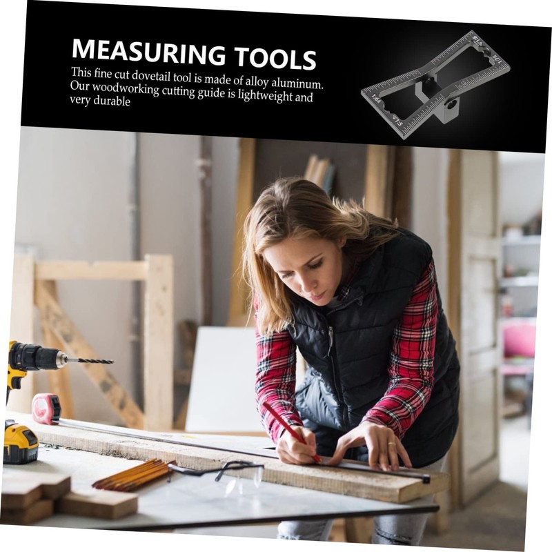 Outanaya 1Pc Dovetail Marker Tool Precision Cutting Accessory for Accurate