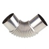 SHANOER Boiler Water Heater Stainless Steel Elbow Vent Pipe For