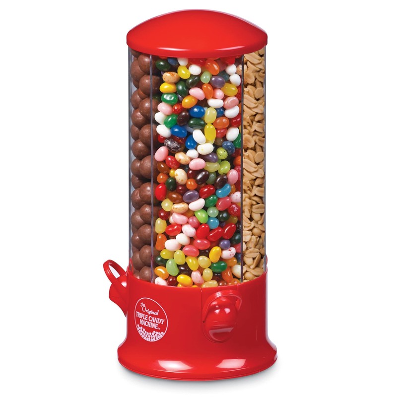 Handy Gourmet The Original Polystyrene Triple Candy Machine - Fun